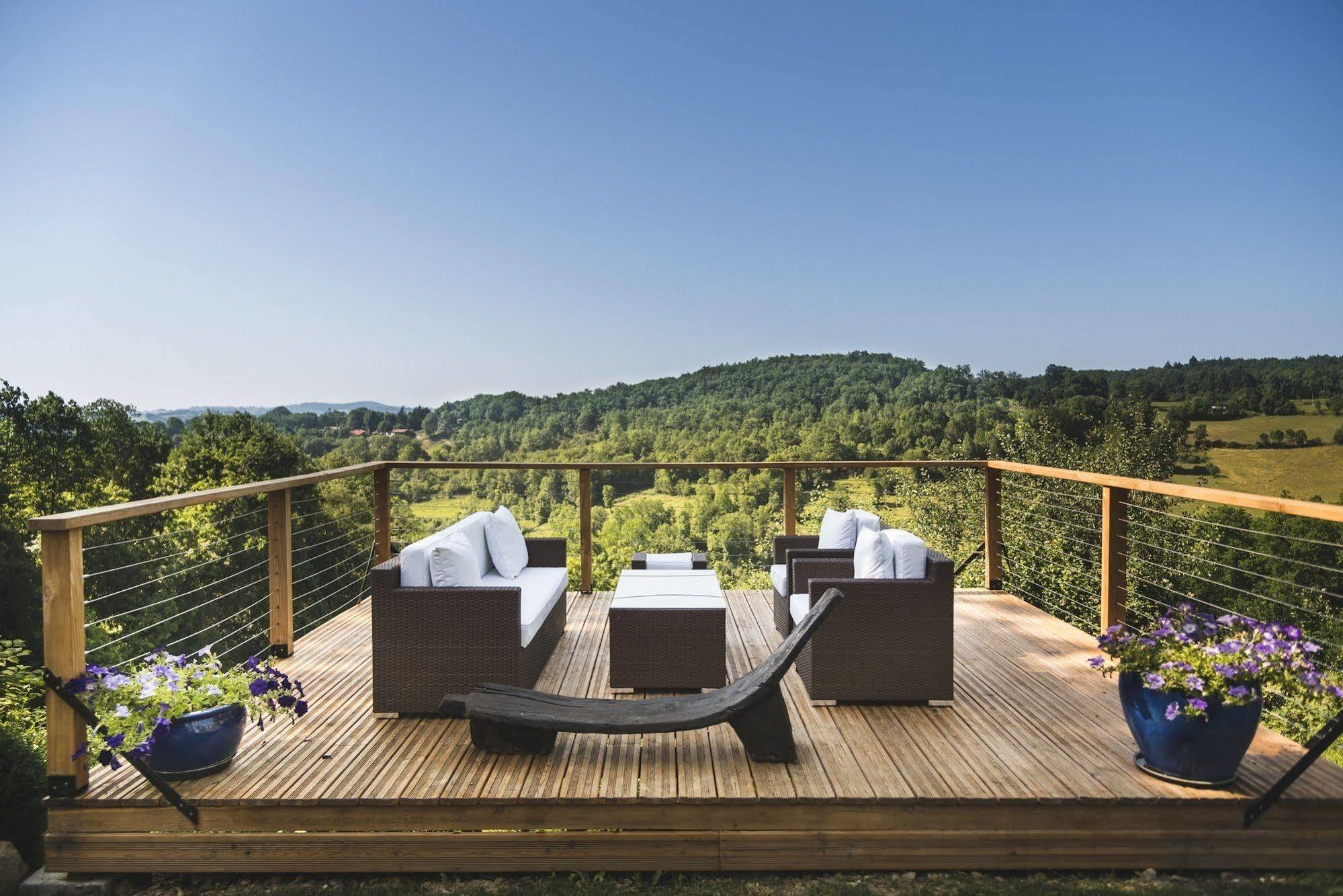 Domaine De Terrac Bed & Breakfast Rimont Exterior foto